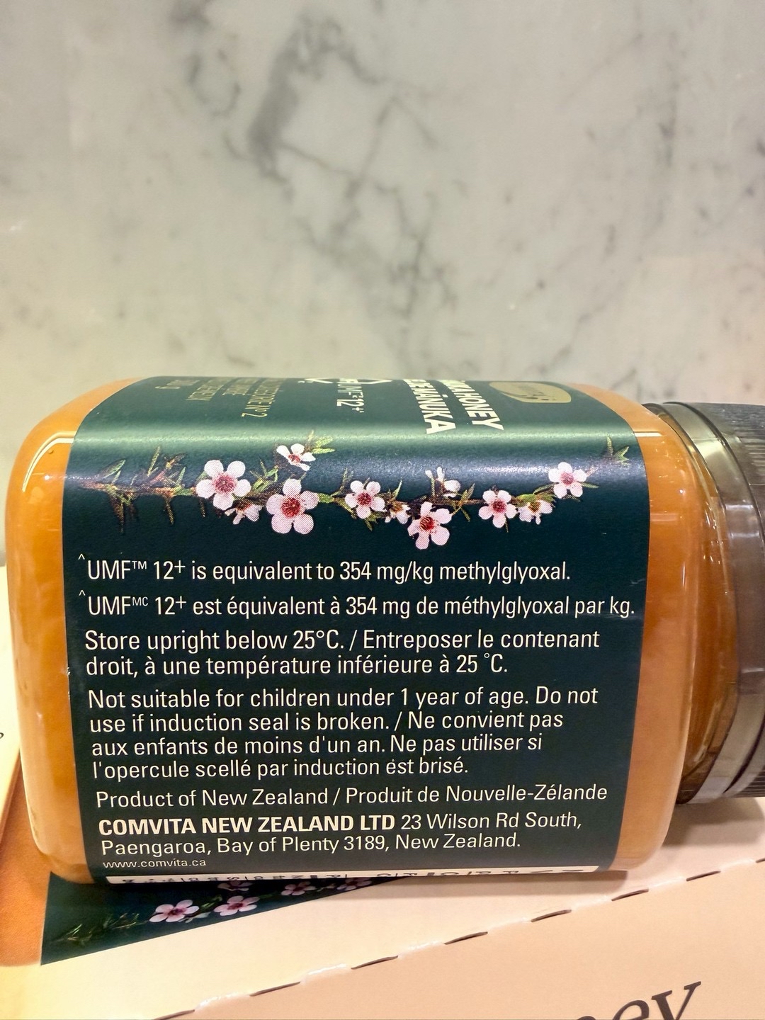 Comvita 麥蘆卡蜂蜜（UMF 12+ / MGO 354+）500g