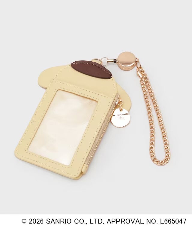 日本預訂📍日本index x 布甸狗30週年系列 - 伸縮卡套袋仔