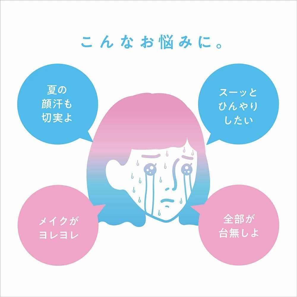 日本製 NAKICO 臉部藥用止汗噴霧 (40ml)｜清涼型 