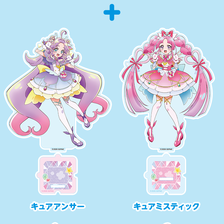 劇場版 名偵探光之美少女 PreCure Loppi限定 包包探頭飾&相卡匙扣&立牌Set #P-PCG1107 (PRE-ORDER) [2026/10]