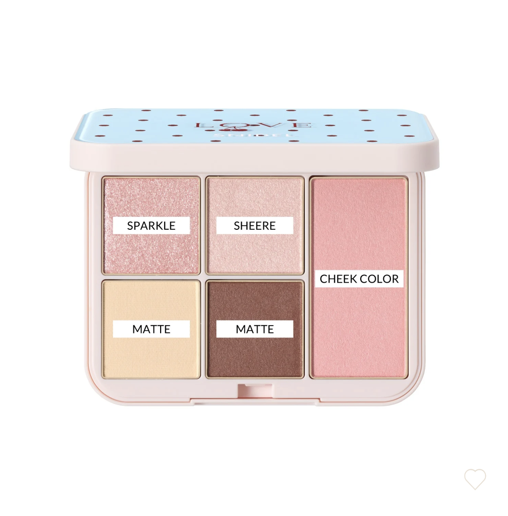 SNIDEL BEAUTY 限量版多用途眼影盤 Face Stylist EX04 ＜2026 Valentine Collection＞