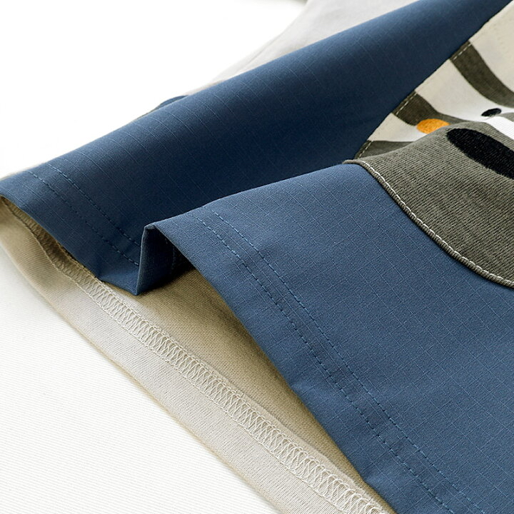 🇯🇵預訂 日本直送🇯🇵Zoomic兩色動物口袋前後印花吊帶短袖T恤