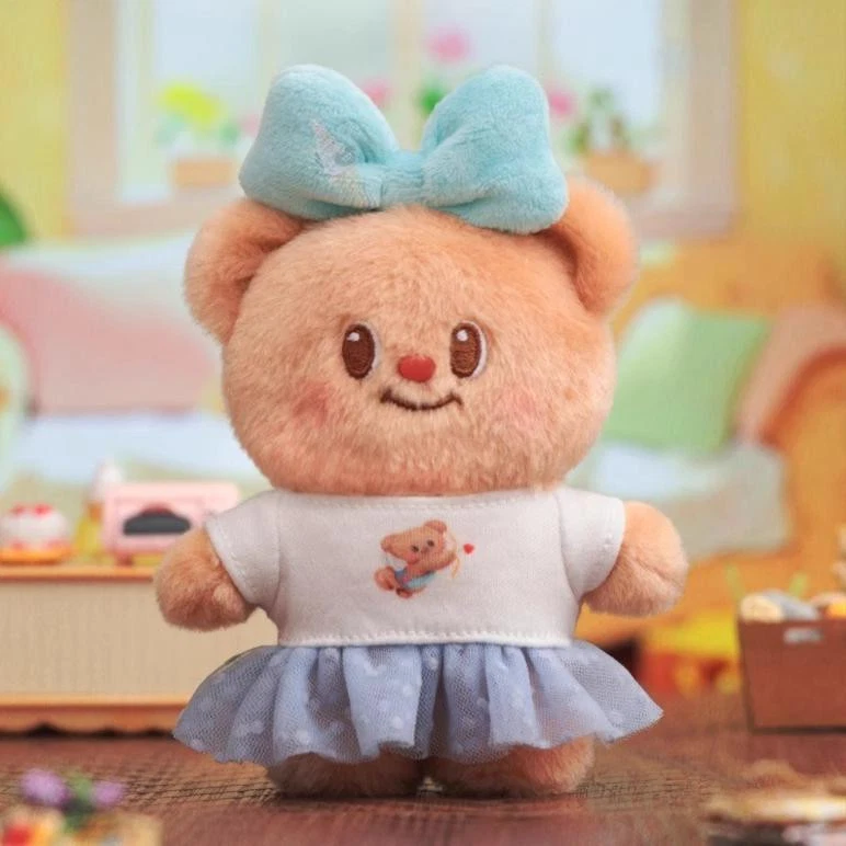 [Butterbear] 黃油熊百變衣櫥 14cm 毛絨公仔掛件 (日版) | 1件