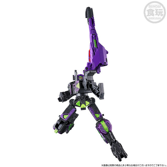 (預訂訂金 $100) (總價 $309) (魂限) Bandai MINIPLA PB 超宇宙刑事卡邦無限 MINIPLA GC-R & 暗黑卡邦戰刃機械人 & 暗黑卡邦鑽頭機械人 食玩 (行版)