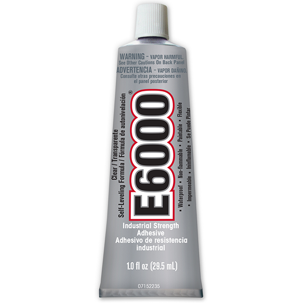 1.0 FL.OZ. (29.5ml) E6000