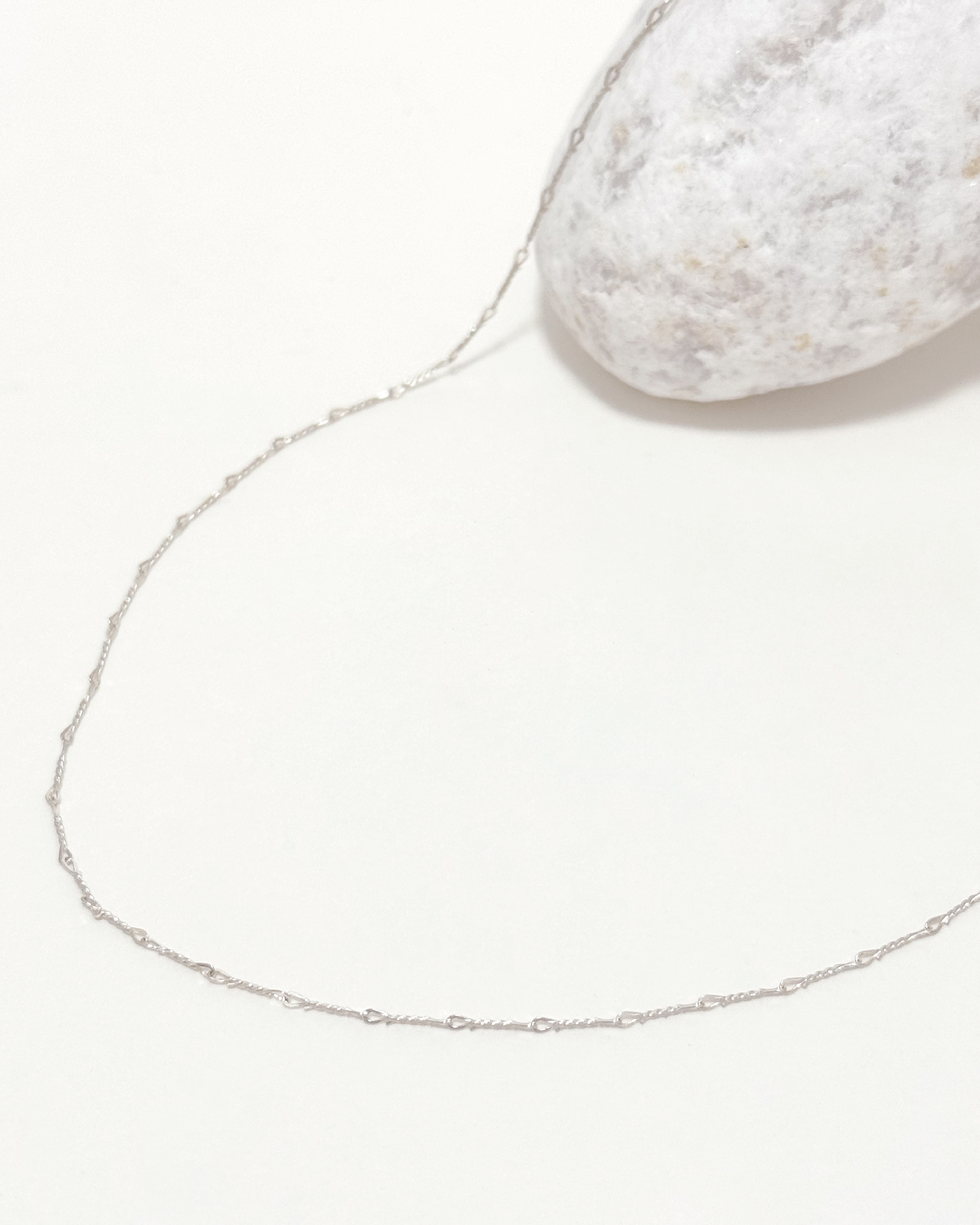 Ultra Fine Swirl Necklace