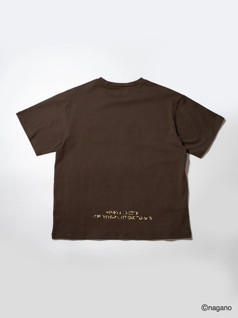 【日版官方受注】9090 x Chiikawa OG Logo Tee - Brown