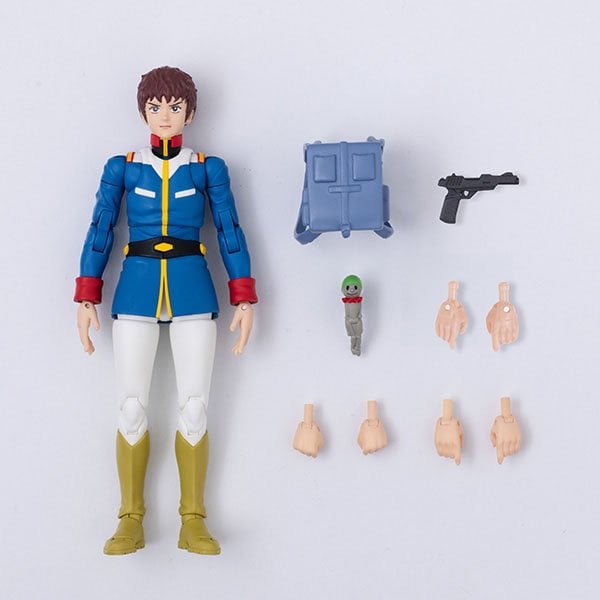 (預訂訂金 $100) (總價 $184) MegaHouse G.M.G. COLLECTION 16 機動戰士高達 地球聯邦軍 阿寶 (制服Ver) (行版) GMG Gundam E.F.S.F. Amuro Ray