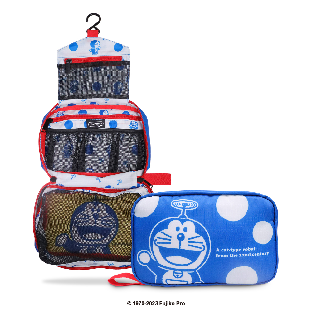 📦訂購 台灣代購 murmur Doraemon 多啦A夢 三摺盥洗包 收納包