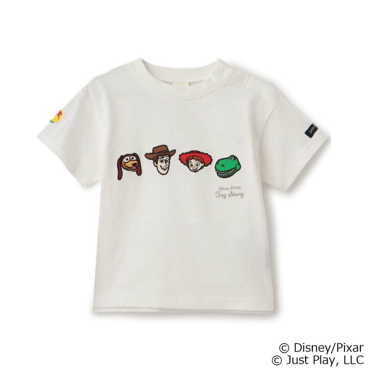 🇯🇵預訂 日本直送🇯🇵Petit Main x Toy Story系列六色人物刺繡貼花短袖T恤