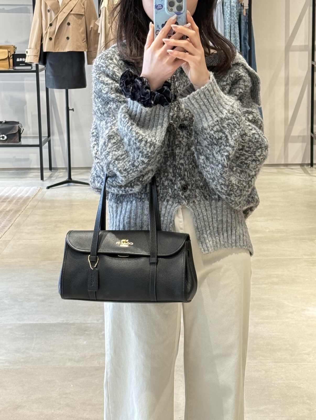 限時優惠❣️Coach outlet～Bridget Flap Shoulder Bag