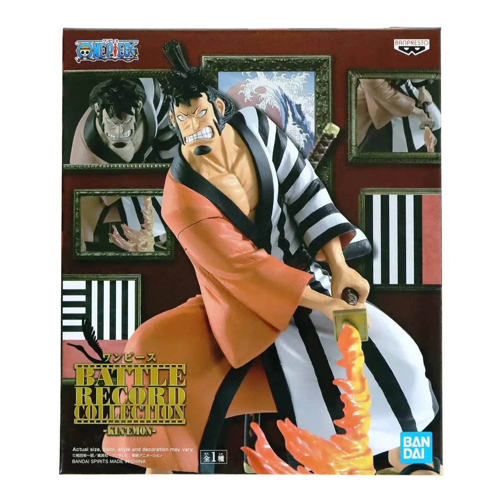 Banpresto, Battle Record Collection Figure: One Piece, Kin'emon (Multiple Colors) 海賊王 錦衛門