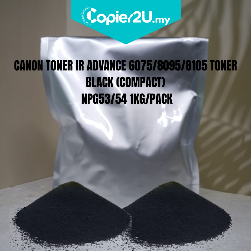 CANON TONER IR ADVANCE 6075/8095/8105 TONER BLACK (COMPACT) (NPG53/54 1KG/PACK)