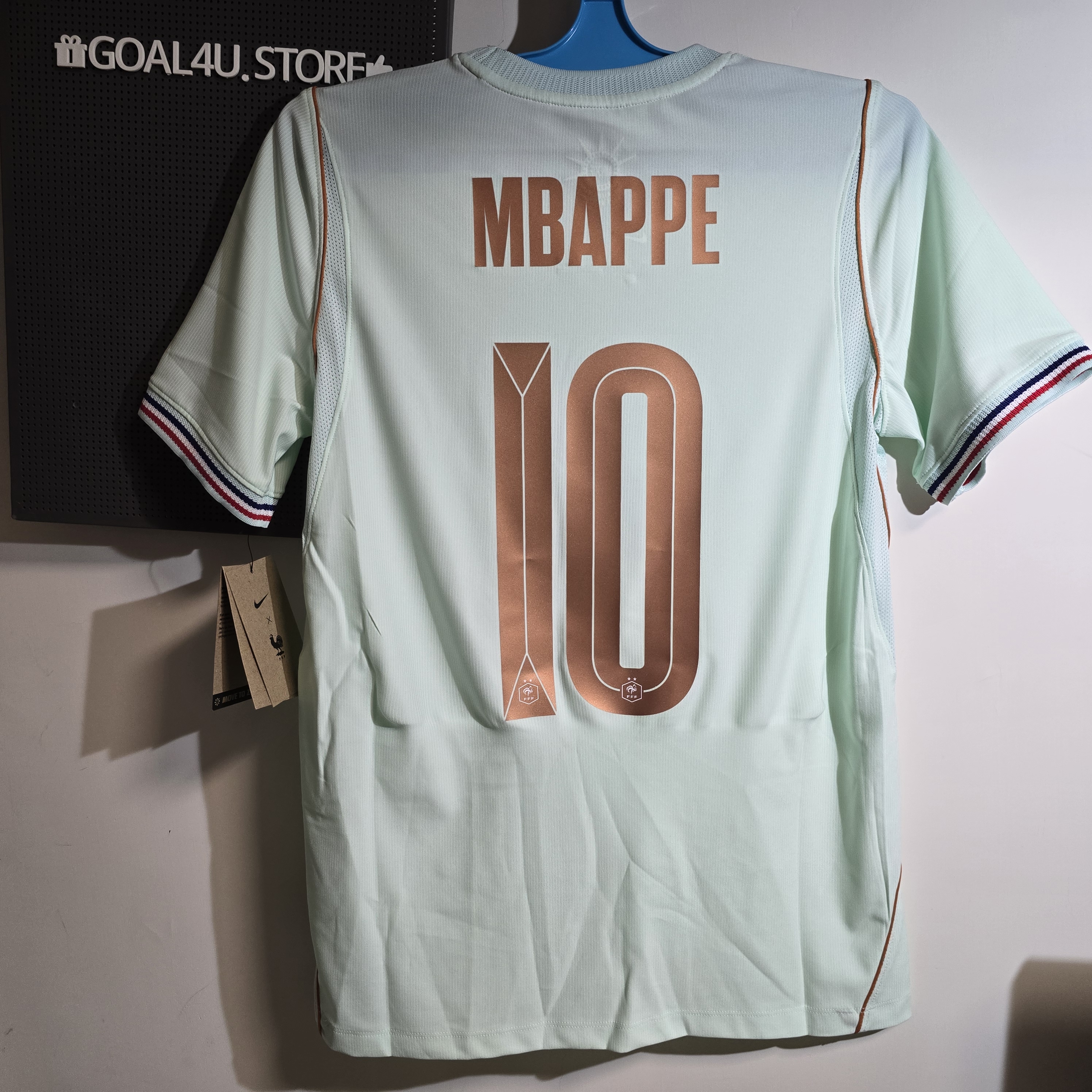 🗽薄荷綠之美 Nike France 法國 2026-27 作客球迷版球衣 (可加印字章) IB5367