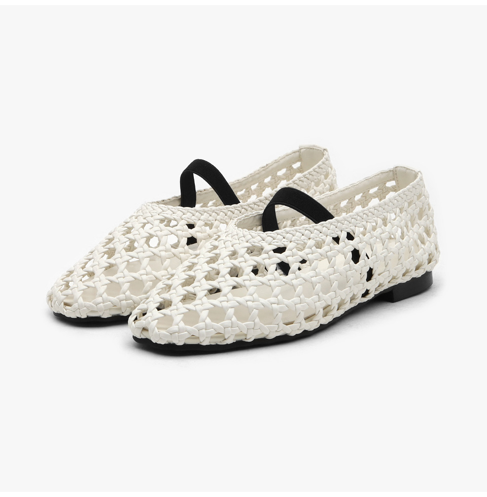 [代購] Sappun Bernard Raffia Flats (1cm)