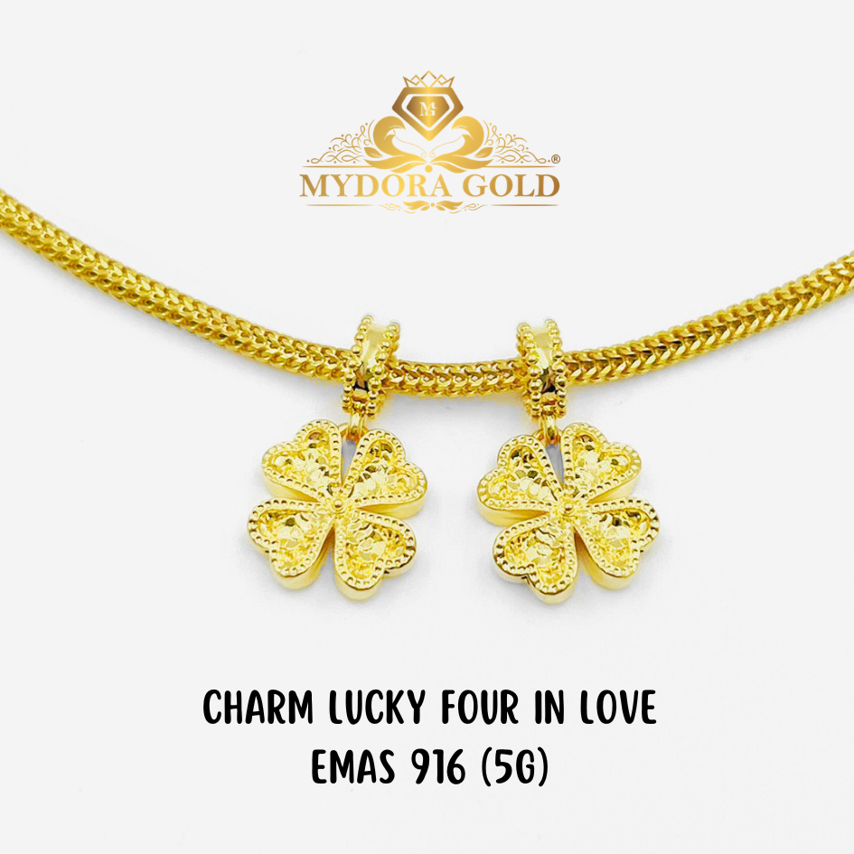 MYDORA Charm Lucky Four In Love (5G) l EMAS 916/22K