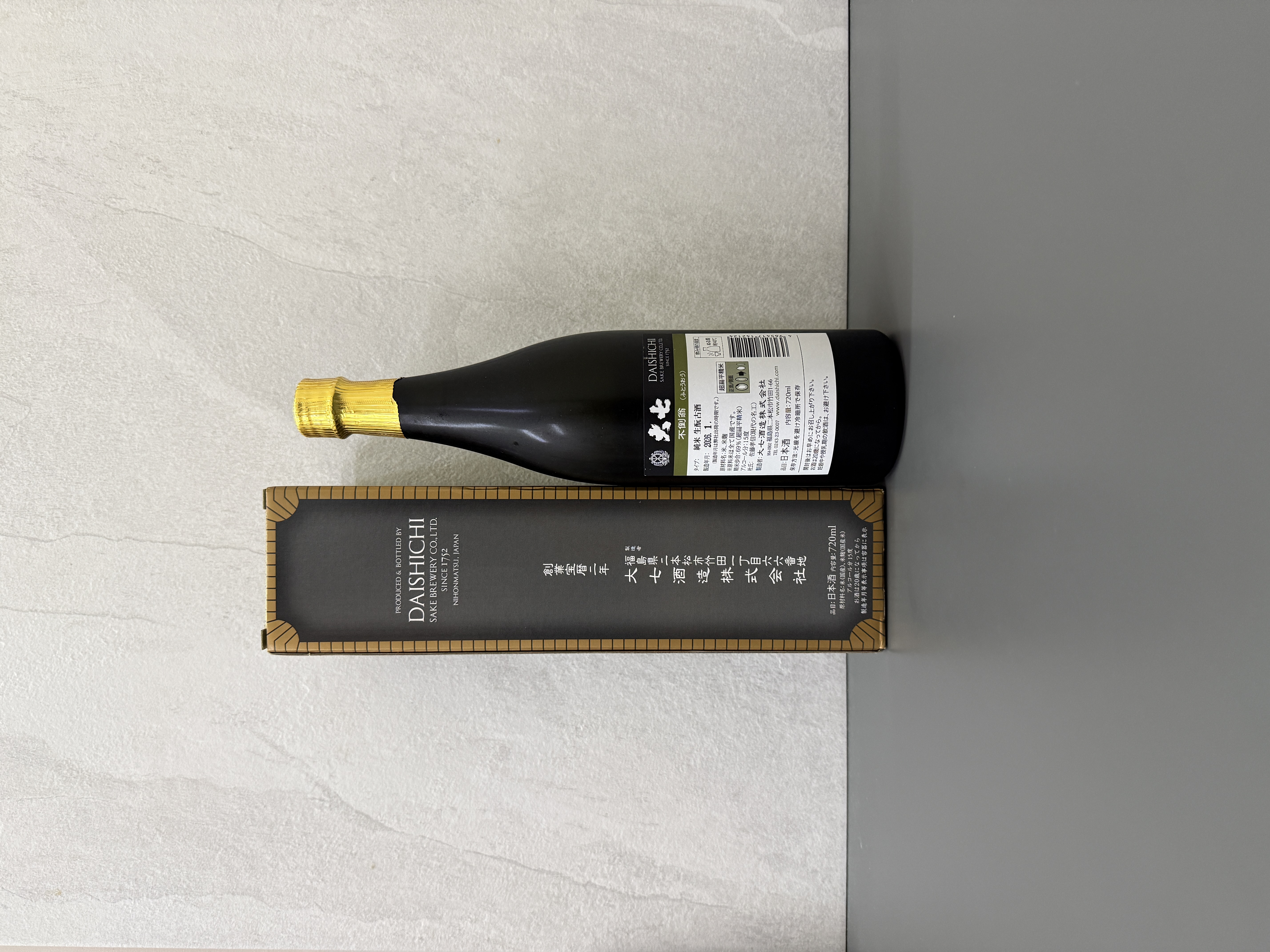 大七 生酛 純米古酒 不倒翁 2015釀造年 720ml