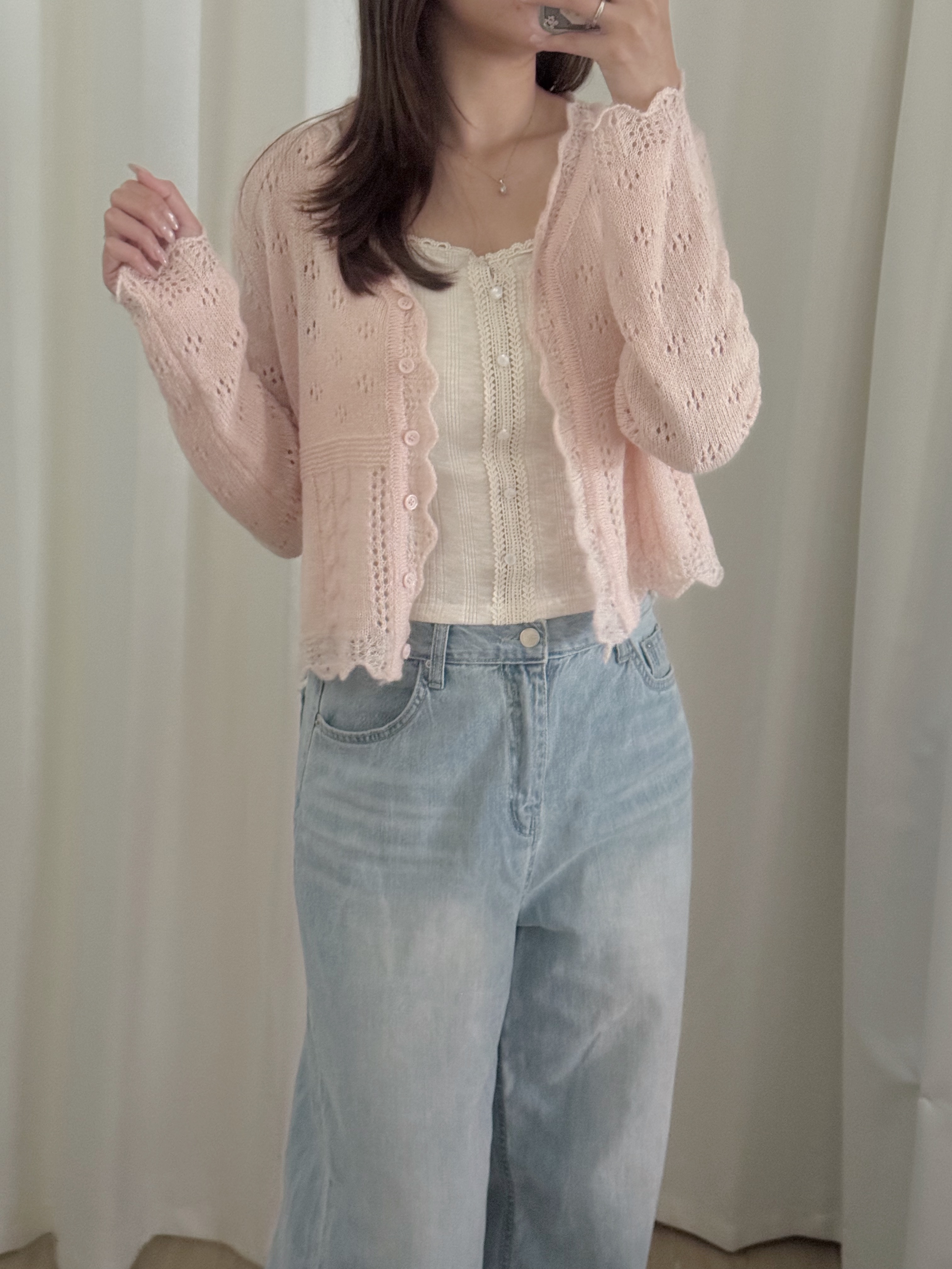 微立體花紋小背心