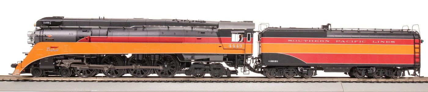 BROADWAY Southern Pacific GS-4 #4449 Modern Excursion Daylight Paragon4 Sound/DC/DCC, Smoke