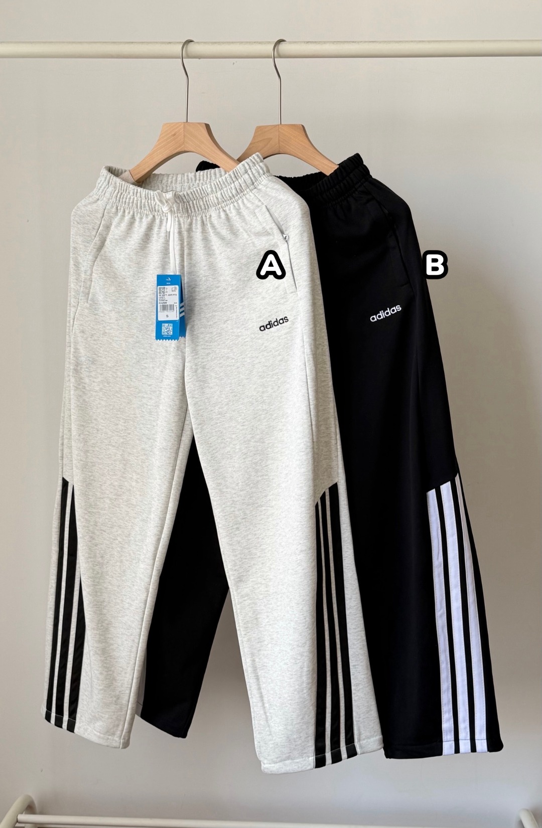 ADIDAS 抽繩收腰休閒運動長褲