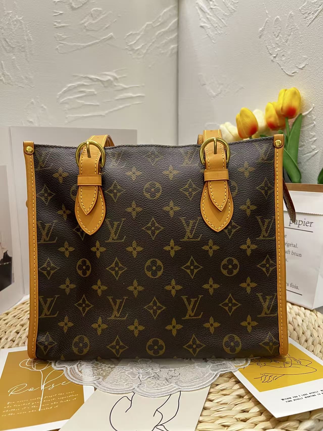 LV Monogram Popincourt Haut Bag （金球）