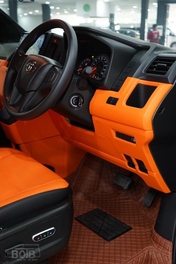 HIACE SEAT I DASHBOARD I DOOR TRIM WRAP NAPPA LEATHER