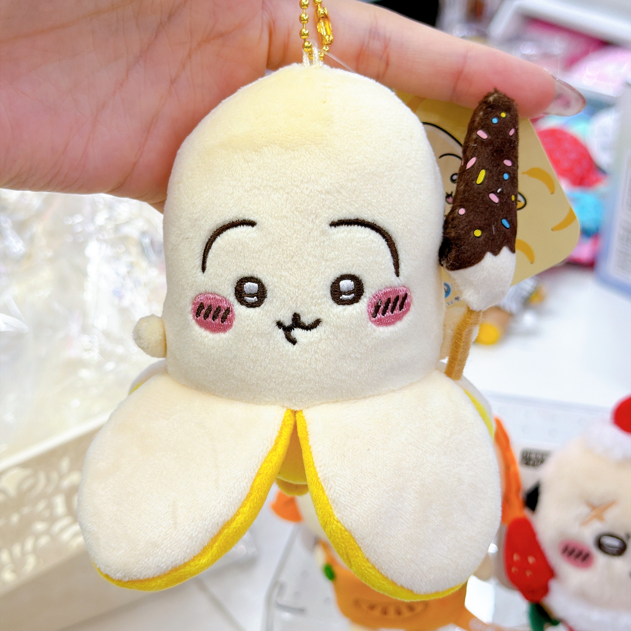 日本直送chiikawa 扮水果系列新款公仔掛飾