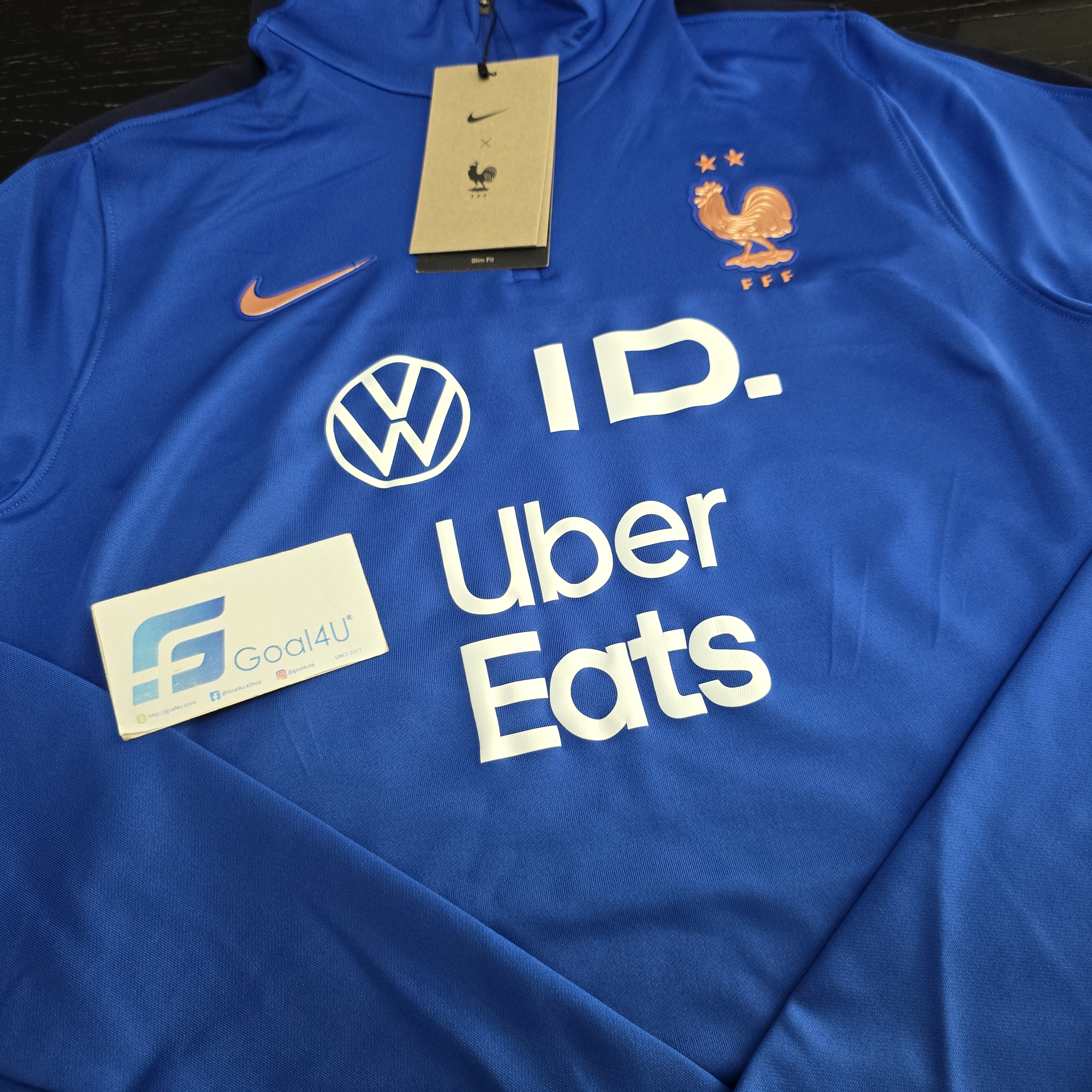 Nike France 法國藍色 2026-27 1/4 Zip訓練上衣 IB4606