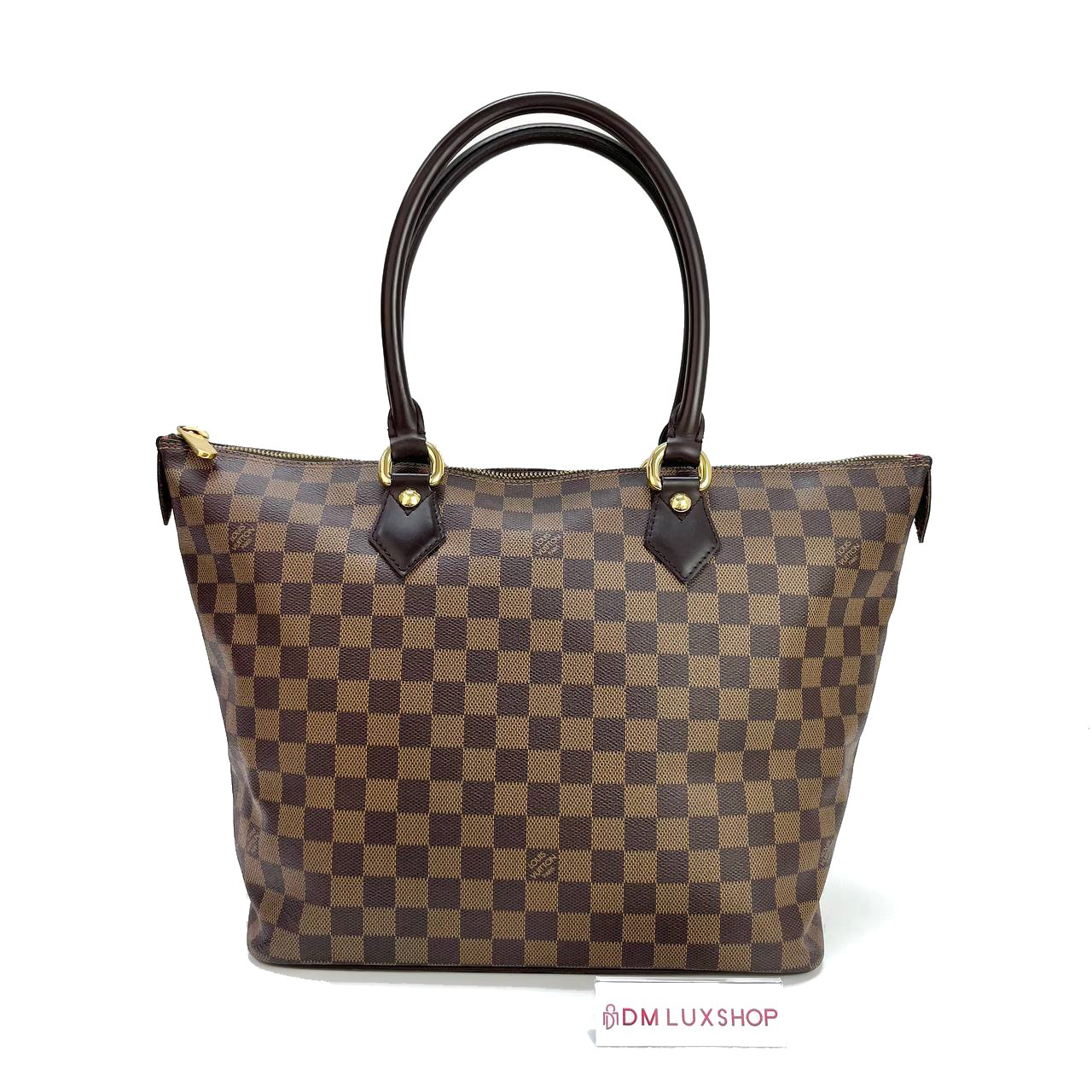 LV Damier Ebene Saleya MM GHW