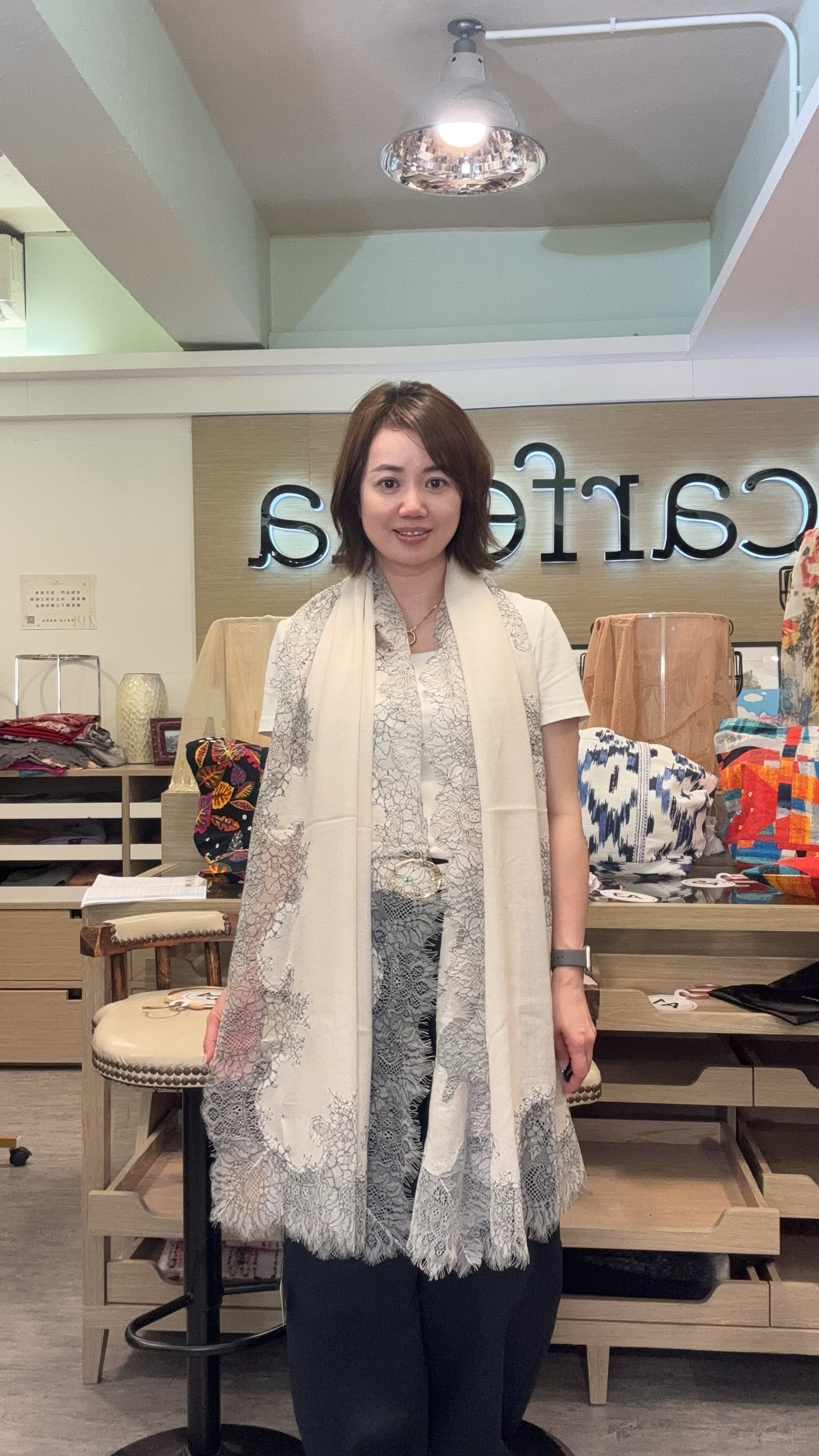 [訂購] A38 印度手工刺繡 Scarf 