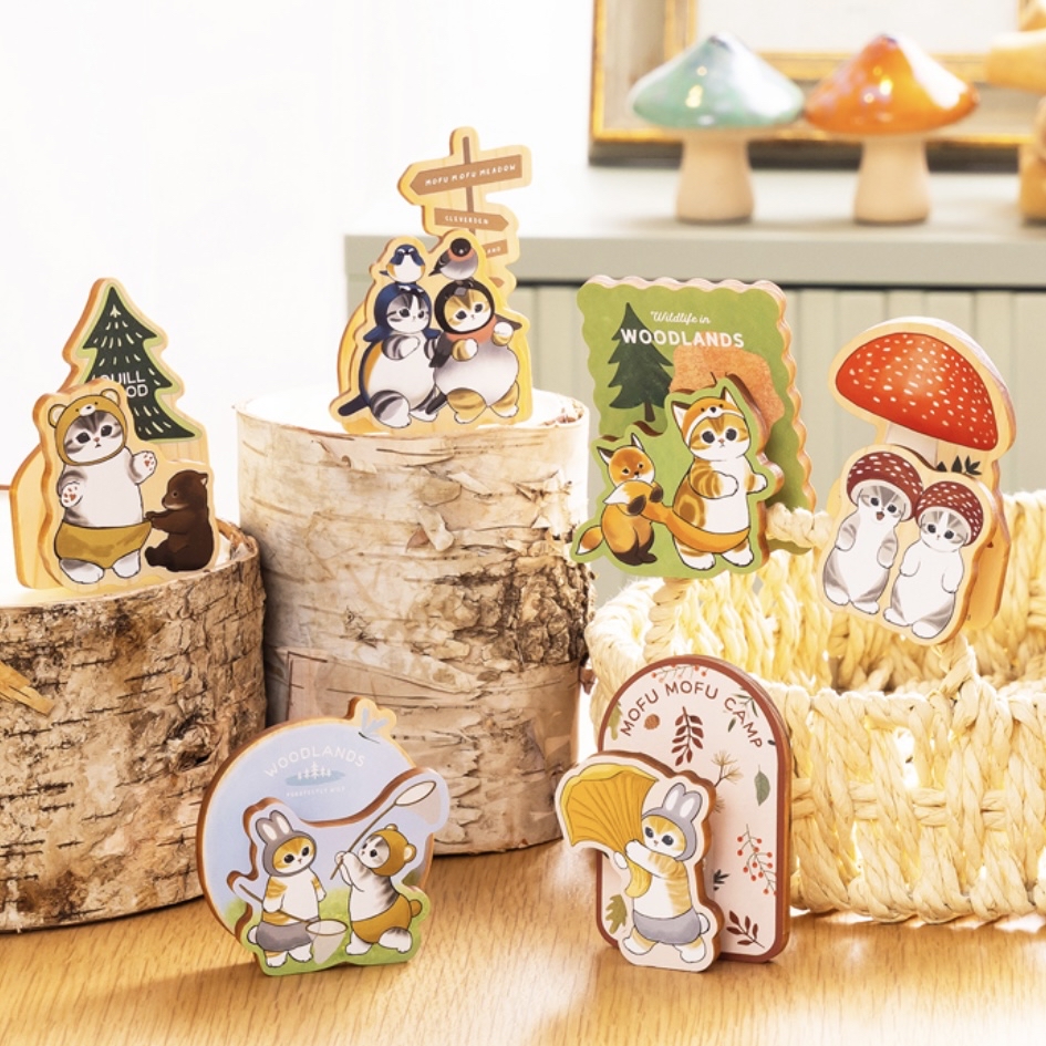 Mofusand 鯊魚貓 PAPER STAND盲抽｜預訂