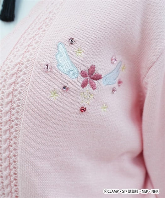 《Pre-Order》Cardigan 開襟針織外套｜Cardcaptor Sakura X axes femme collection 第二彈 (26SK124-P)