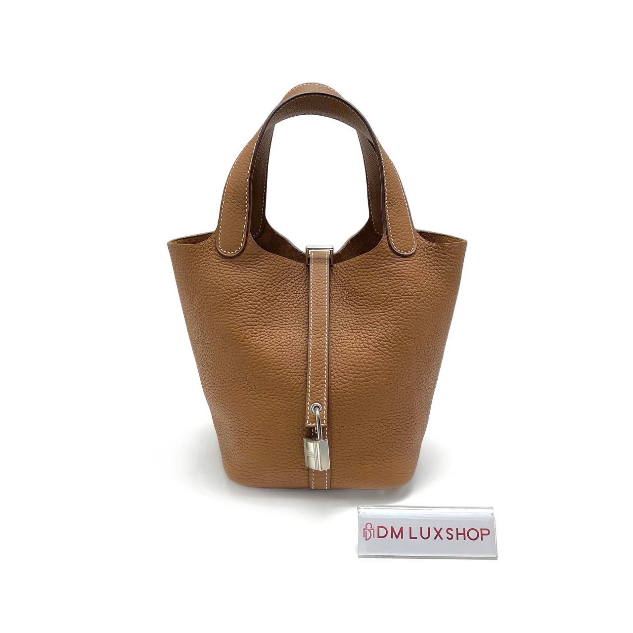 Hermes Picotin 18 Gold PHW (Stamp Y, Y: 2020) 