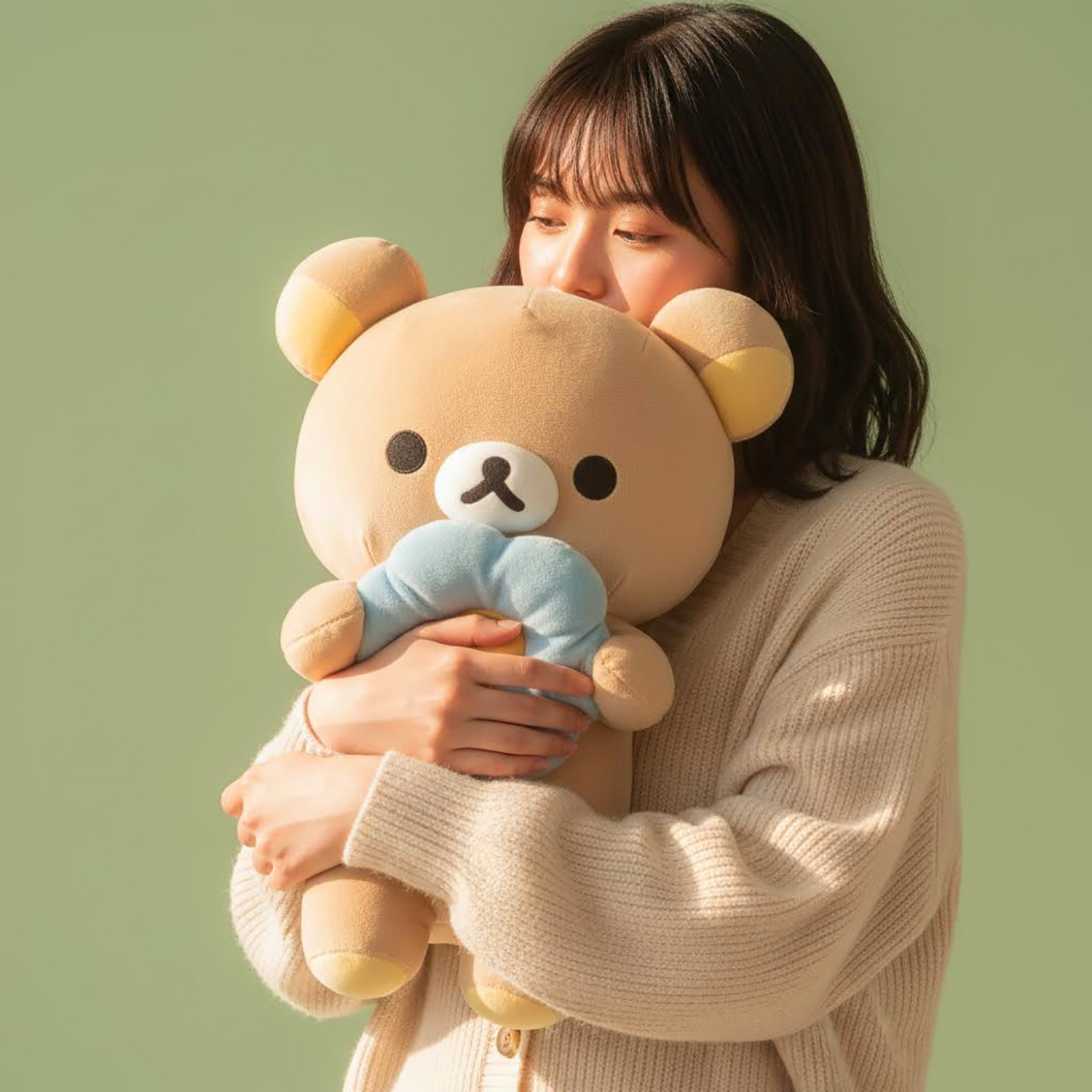 鬆弛熊 - 花朵系列大公仔 (拉拉熊款)