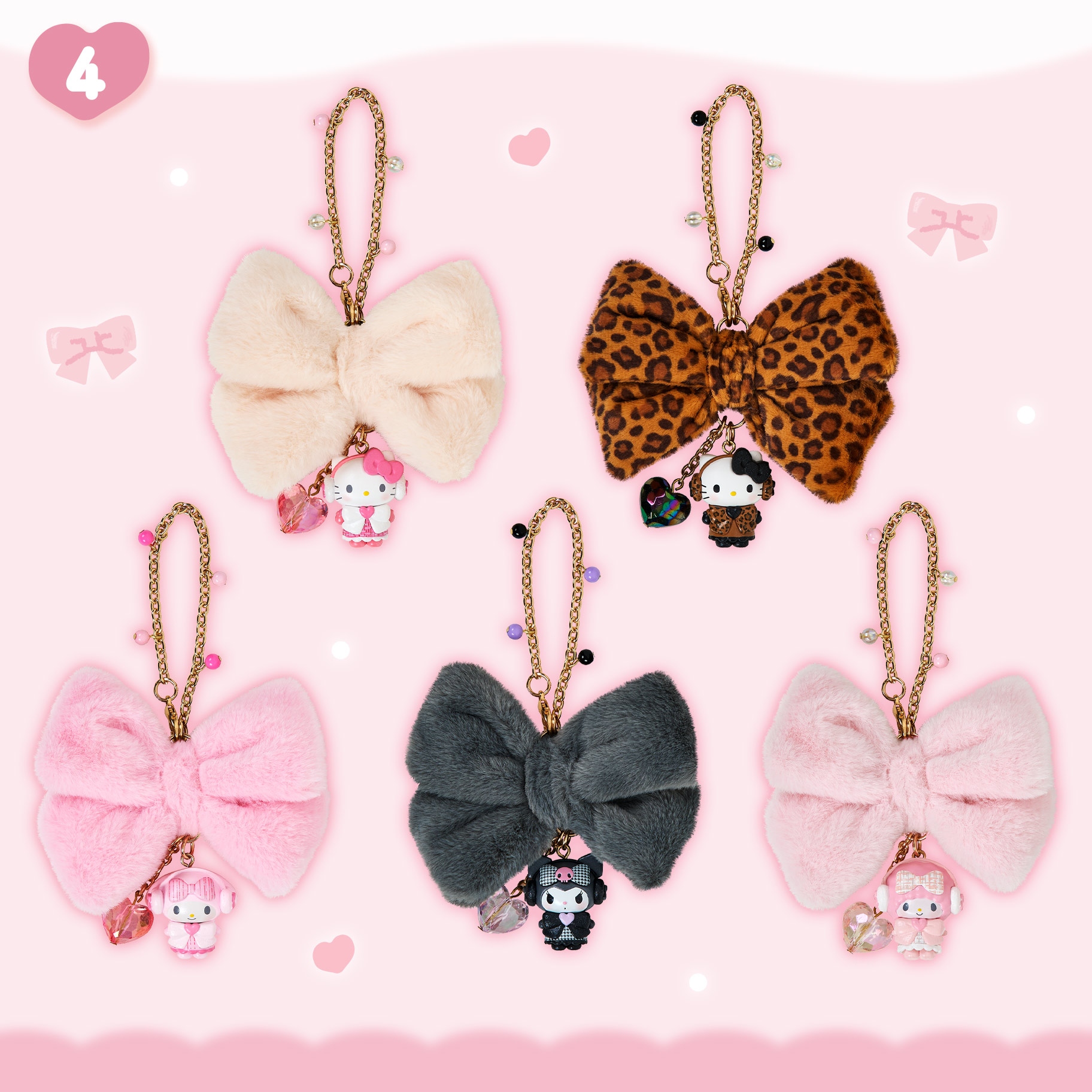 🌸 【預訂】Warm and cozy character outfit series - No.4-Bag Charm
