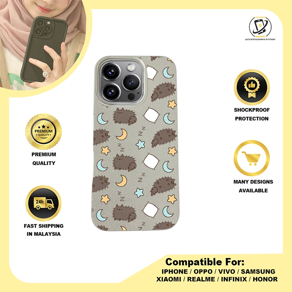 BLING CASE PHONE FOR IPHONE - DESIGN CAT E