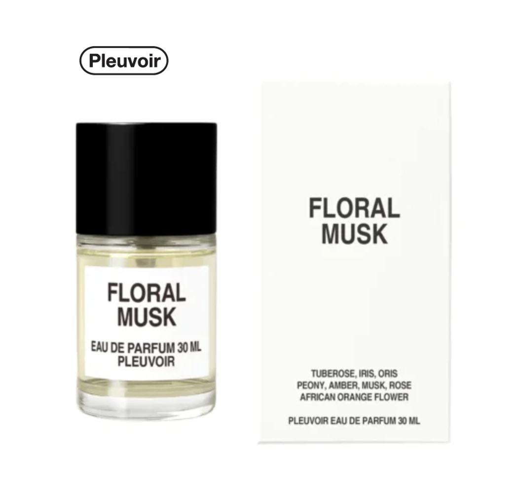 PLEUVOIR Floral Musk 木質調玫瑰香水 (2 Sizes)