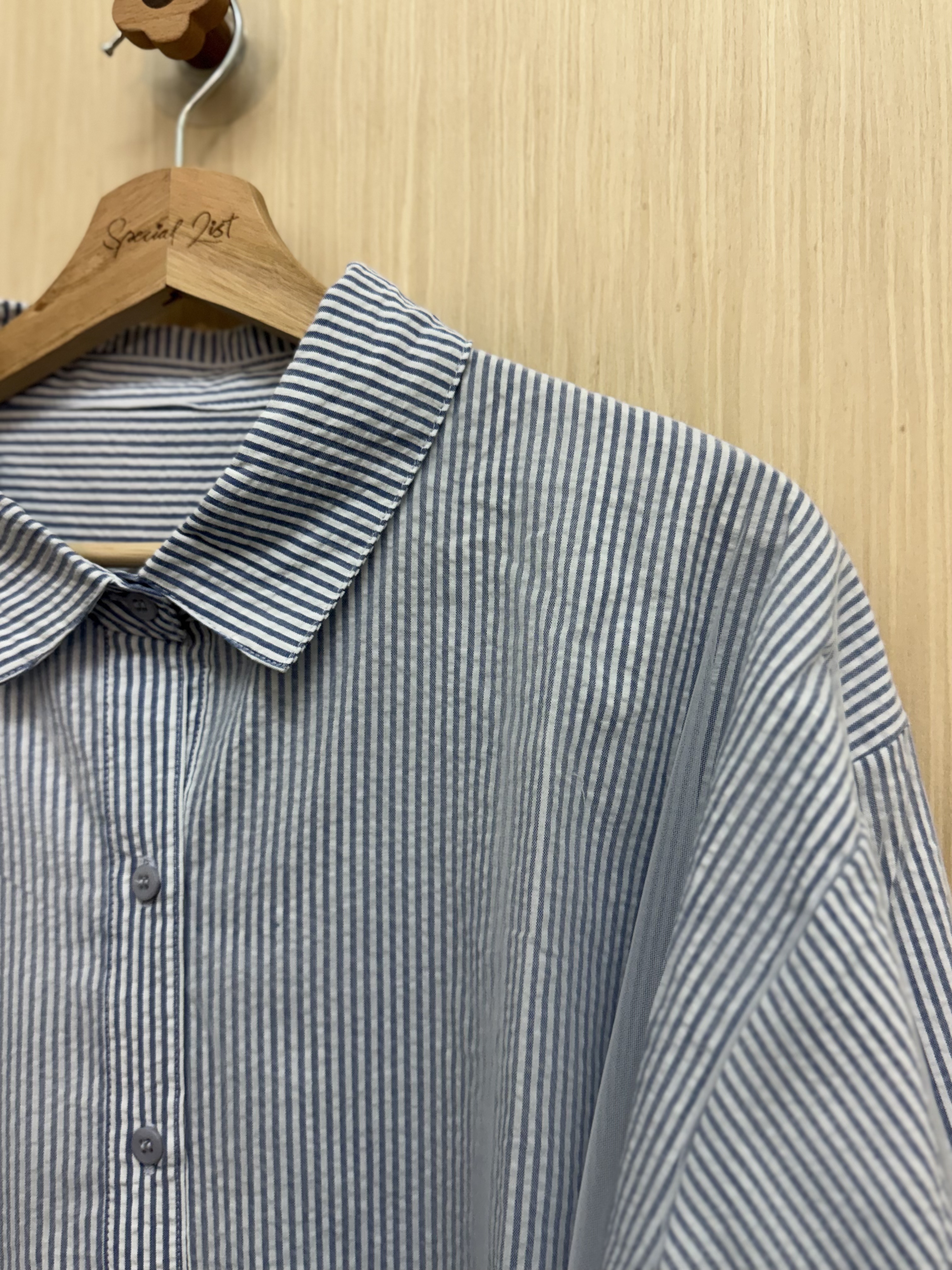 泡泡棉拼紗直間恤