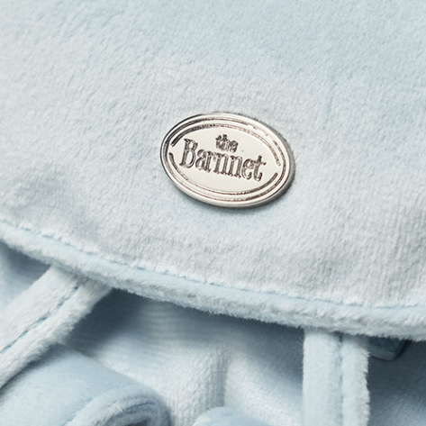 [The Barnnet] Mauve Velvet Chain Backpack (2種)