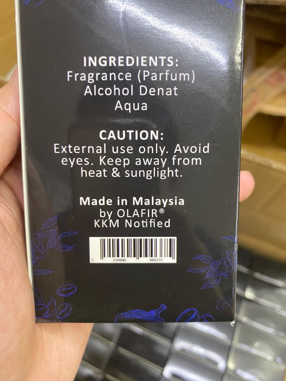 k03753 香水 Olafir 黑茶无花果香水 50ml