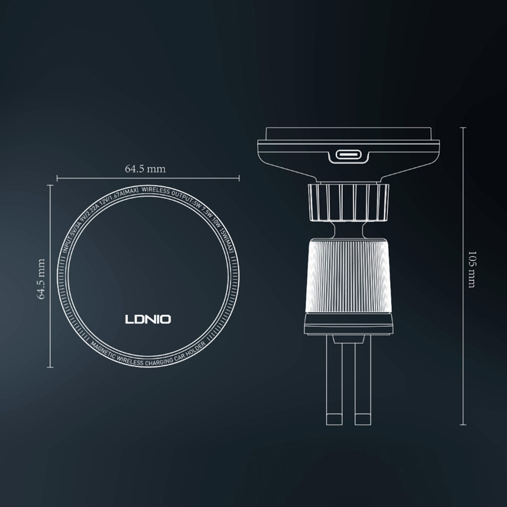 出風口車載手機支架 紅色 UB0293