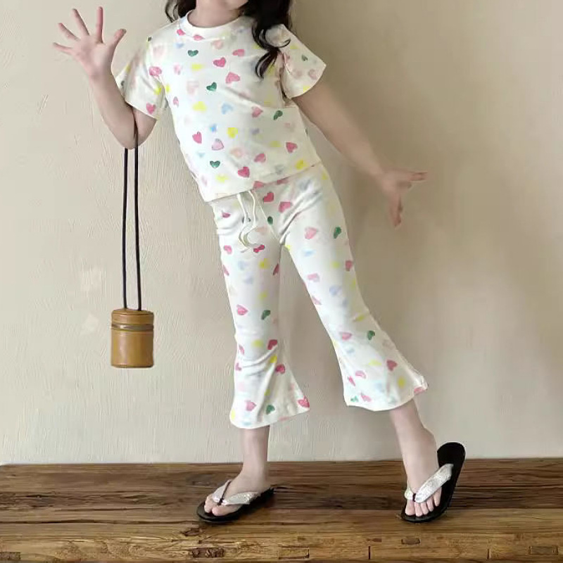 2套$88。🏠🌸 可愛童裝家居服套裝 🌸🏠