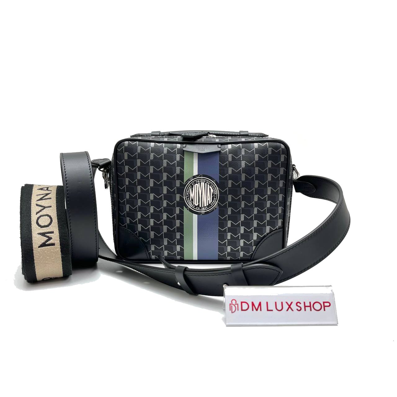 Moynat Camera Bag Black SHW