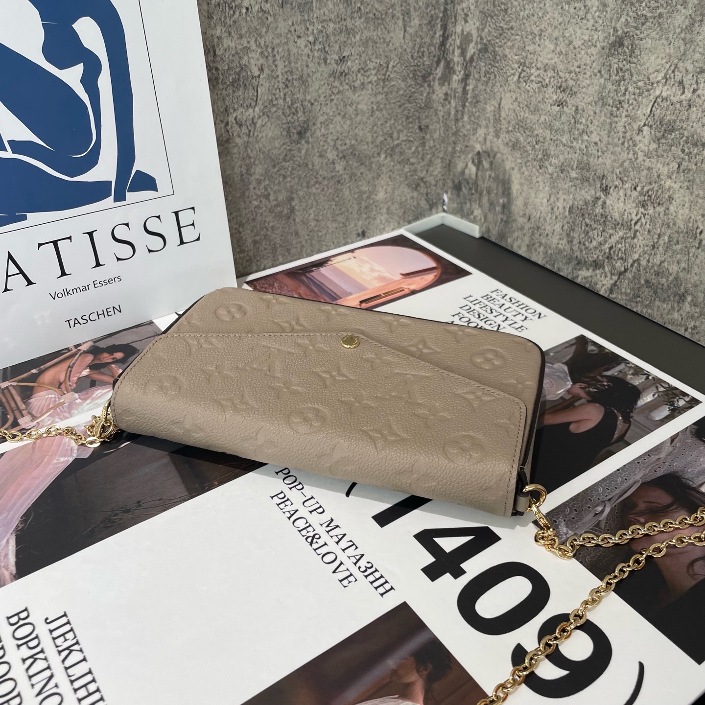 【預訂貨品】LV 全皮灰色 三合一woc