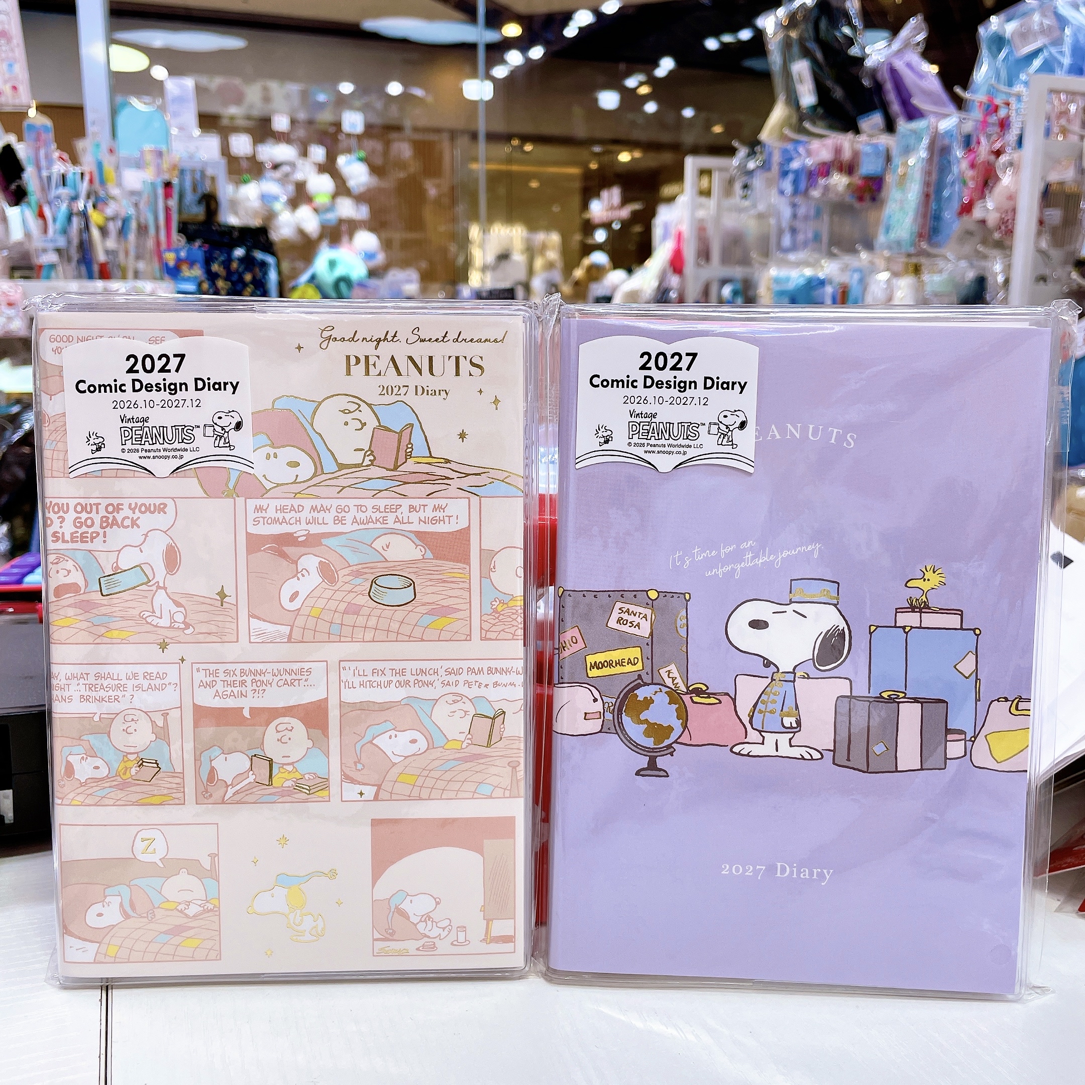 日本直送日本製造  snoopy 2027年schedule book 