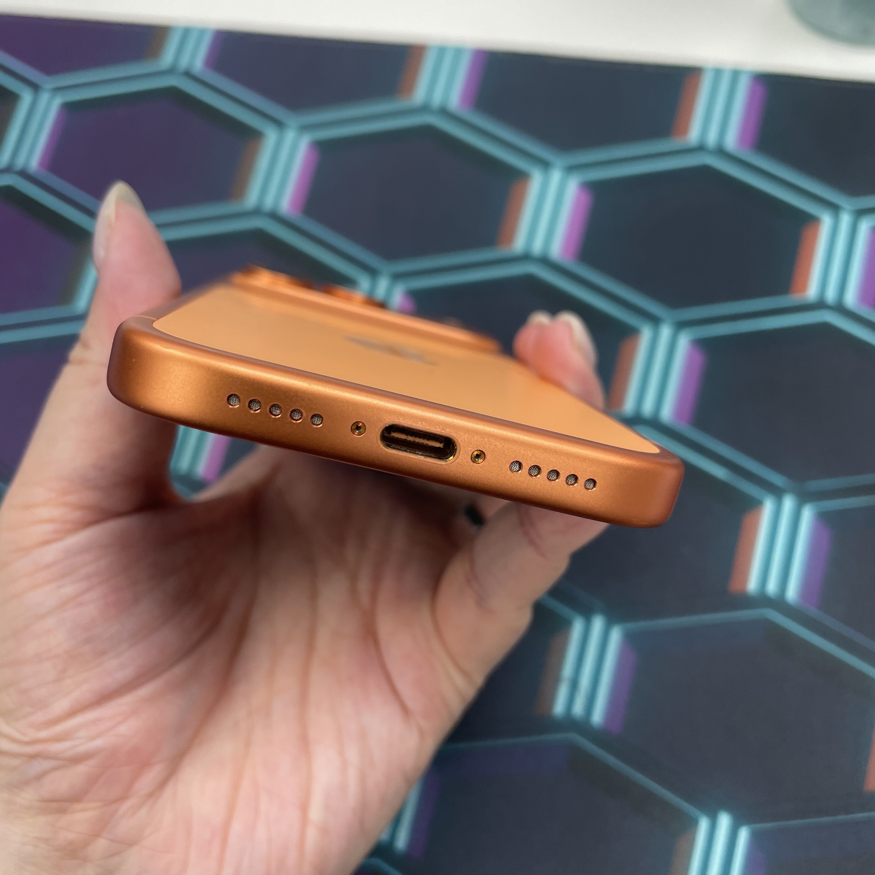 *6586 17 Pro 超靚機 256GB 電100 橙色 orange