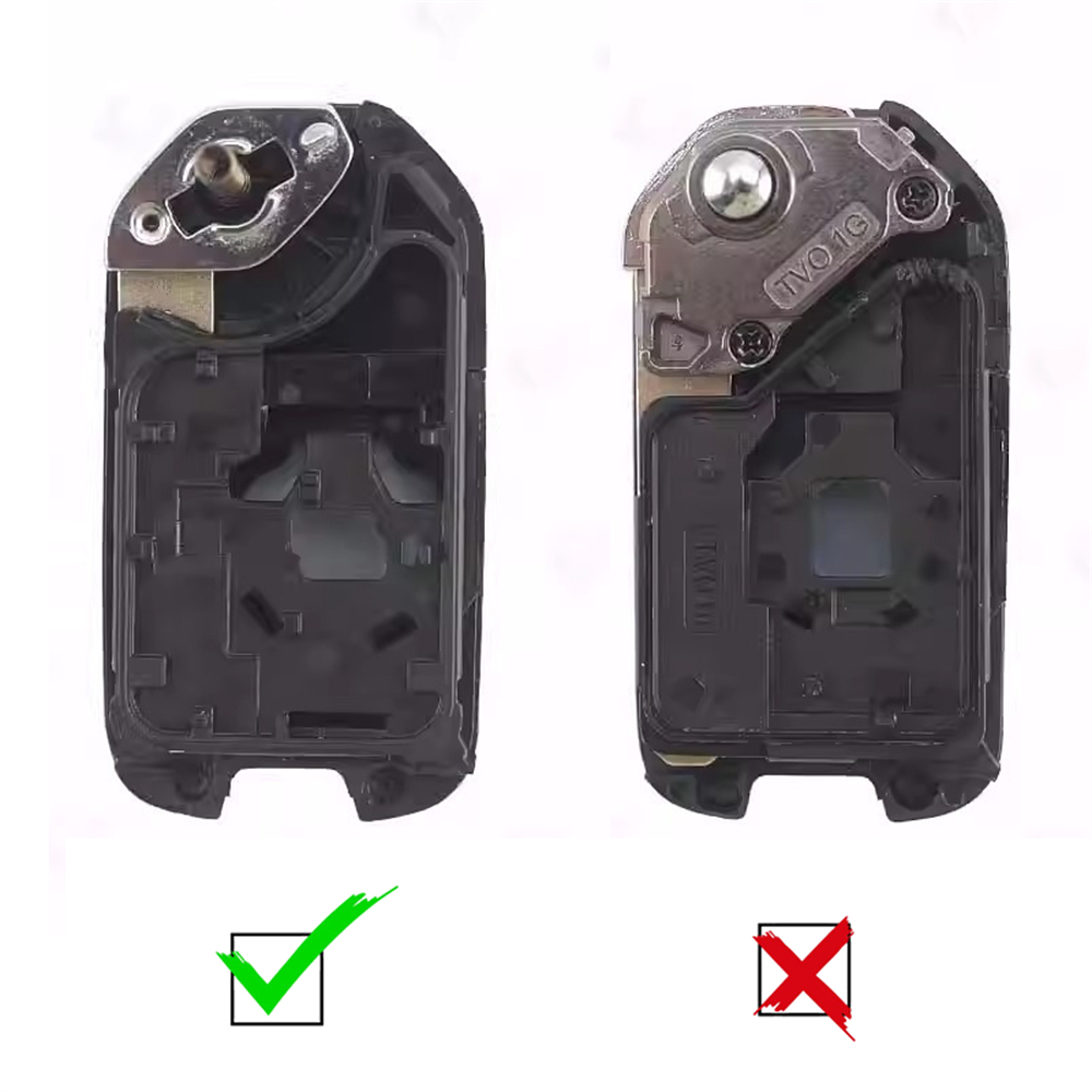 適用本田折疊鑰匙殼 本田凌派折疊殼A款-3鍵 UA0554