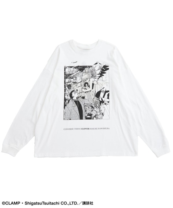 《Pre-Order》Graphic Longsleeve Tee｜Clamp X Converse 第二彈 (26C15-P）