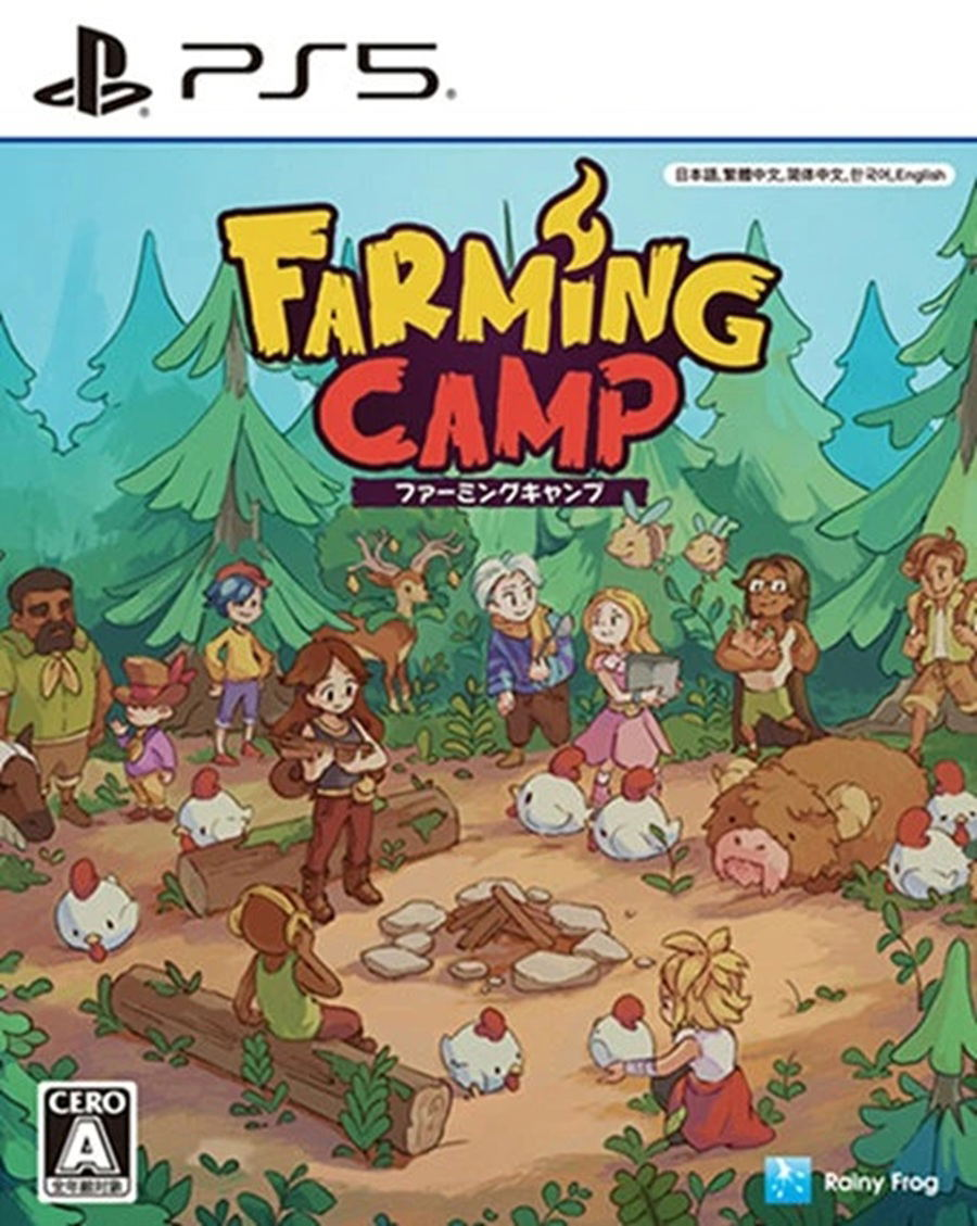 【預售 22/10】**日本版** PS5 農場營地 FARMING CAMP 中/英文  (日文封面) PO0996