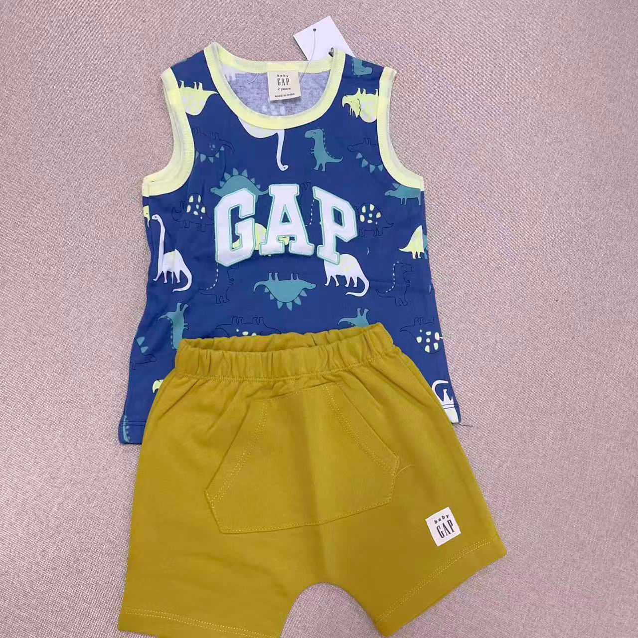 預訂款～Gap 背心套裝 A款（恐龍）